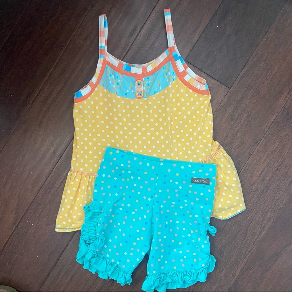 Matilda Jane summer tank & shorts set